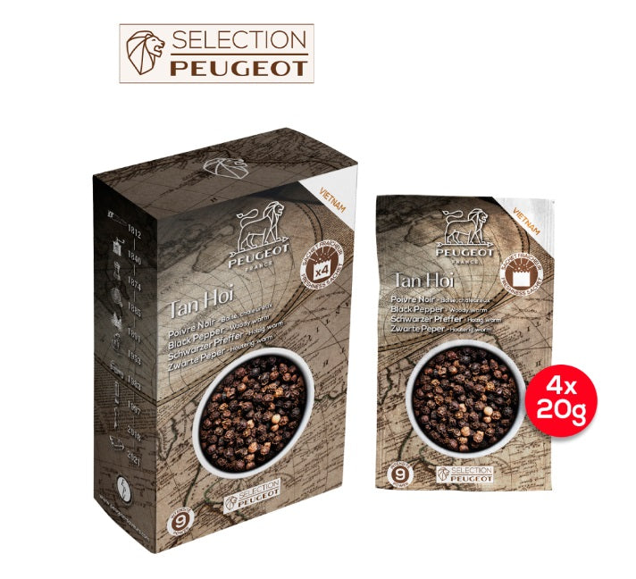 Peugeot Tan Hoi Black Pepper 80g by Kitchen Niche