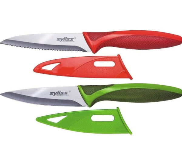 Zyliss Paring Knife Value Set – 2pc (Paring / Serrated Paring)
