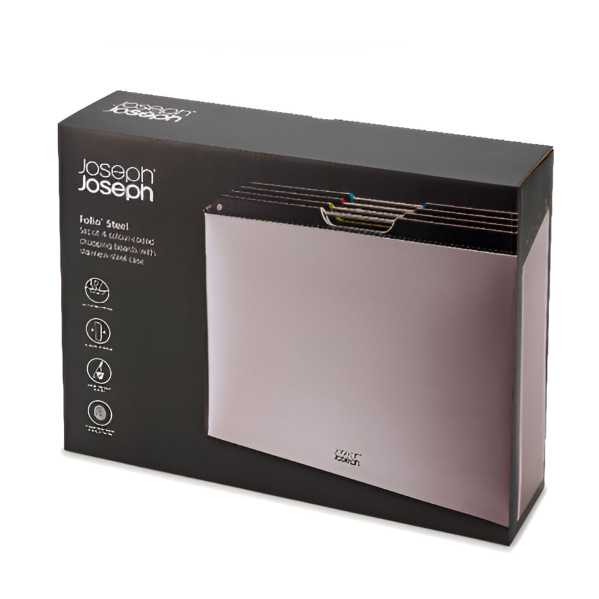 Joseph Joseph Steel Cutting Board Set Joseph Joseph by Kitchen Niche