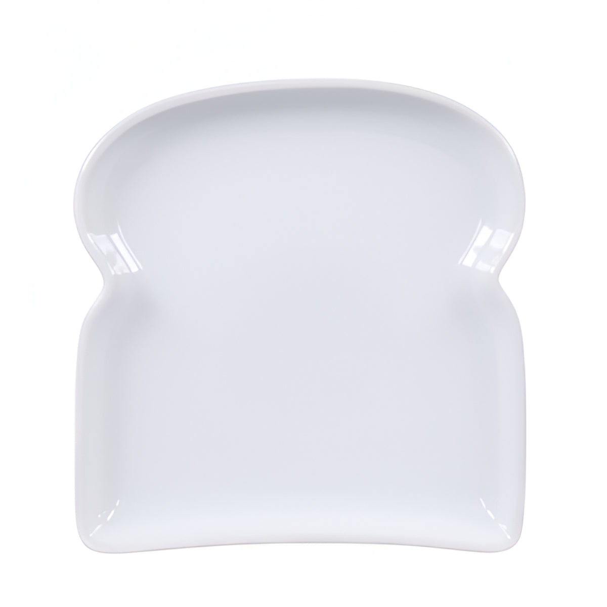BIA Cordon Bleu White Ceramic Toast-Shaped Platter BIA Cordon Bleu by Kitchen Niche