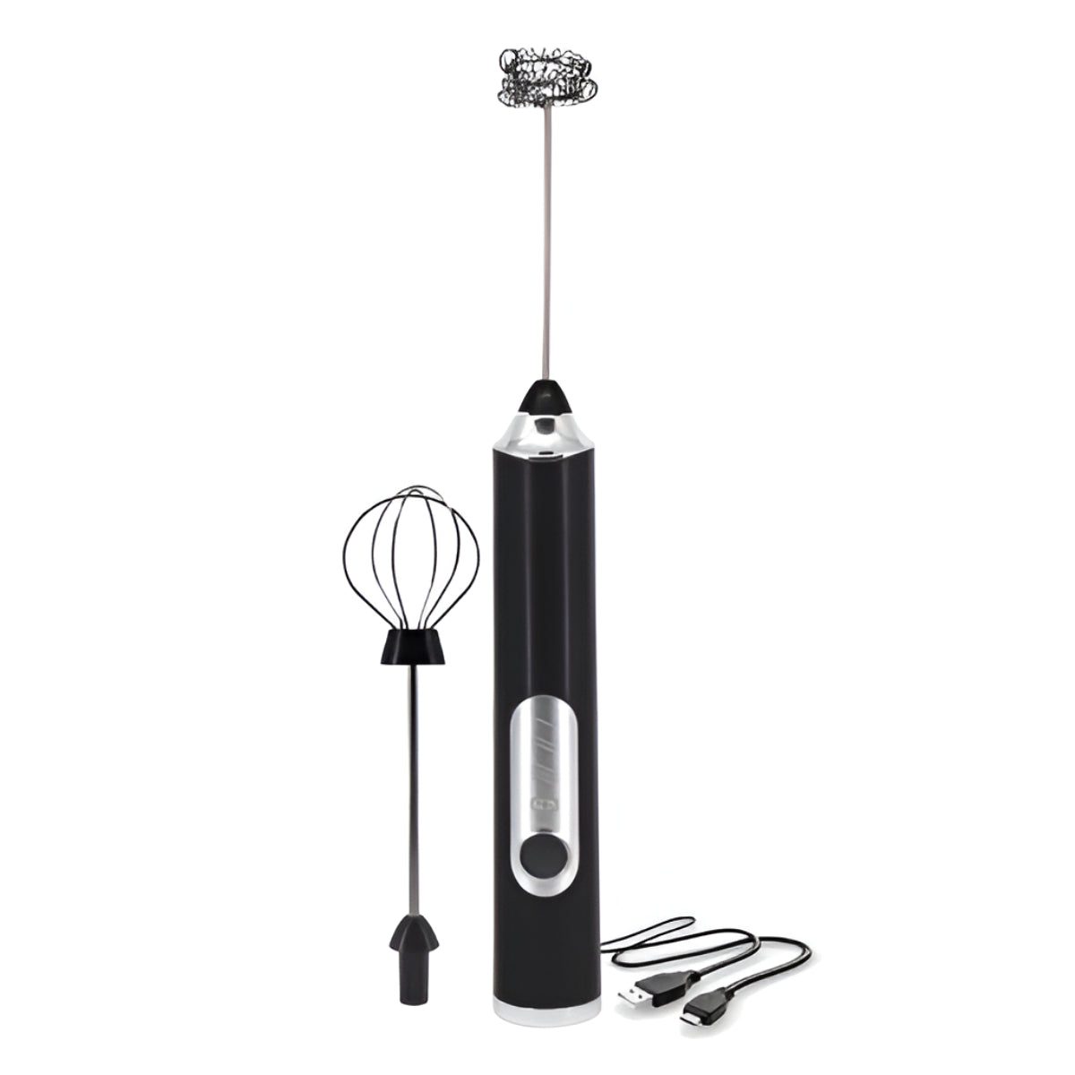 Café Culture Rechargeable Milk Frother & Whisk Cafe Culture by Kitchen Niche