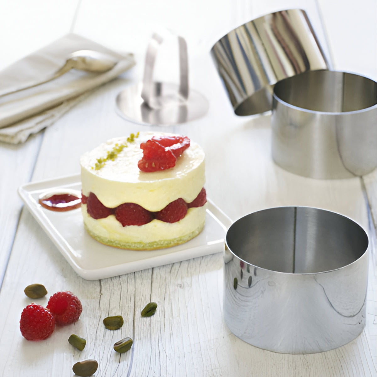 Danesco Stainless Steel Food Stacking Set Danesco by Kitchen Niche