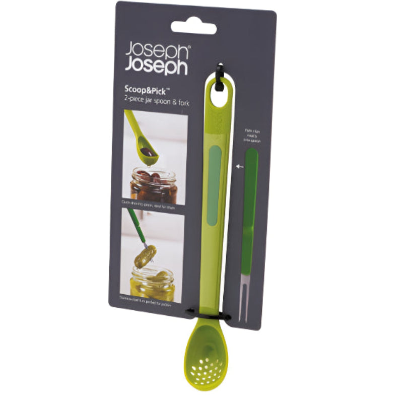 Joseph Joseph Scoop & Pick Jar Spoon and Fork Joseph Joseph by Kitchen Niche