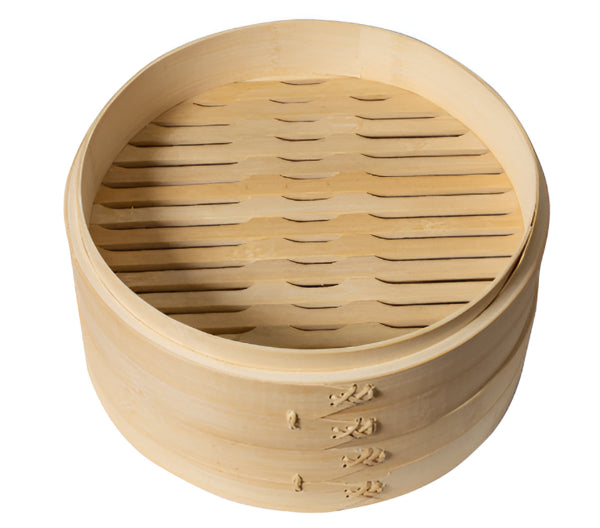 Joyce Chen 2-Tier Bamboo Steamer Baskets, 10-Inch Joyce Chen by Kitchen Niche