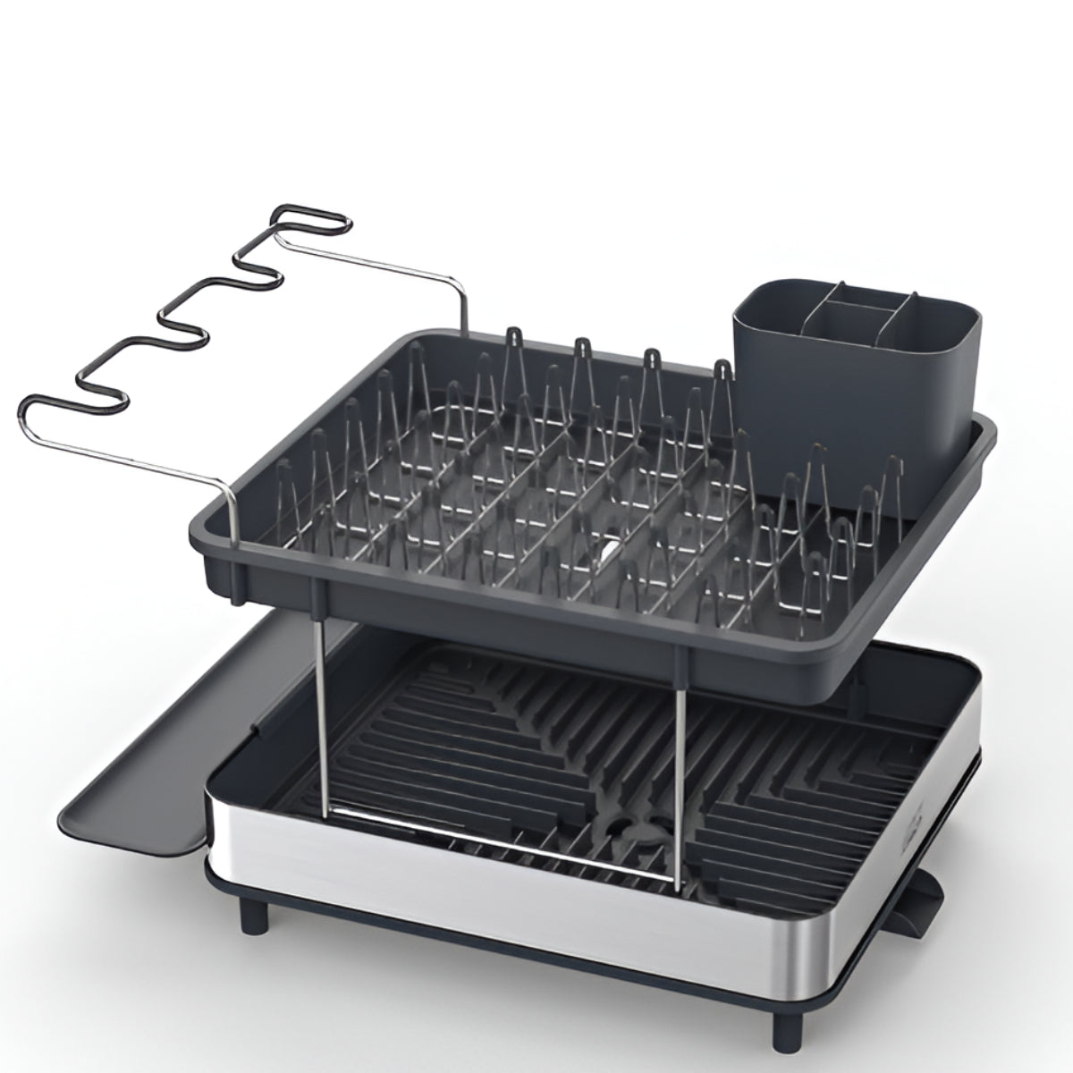 Joseph Joseph Excel Steel 2-Tier Dish Rack Joseph Joseph by Kitchen Niche