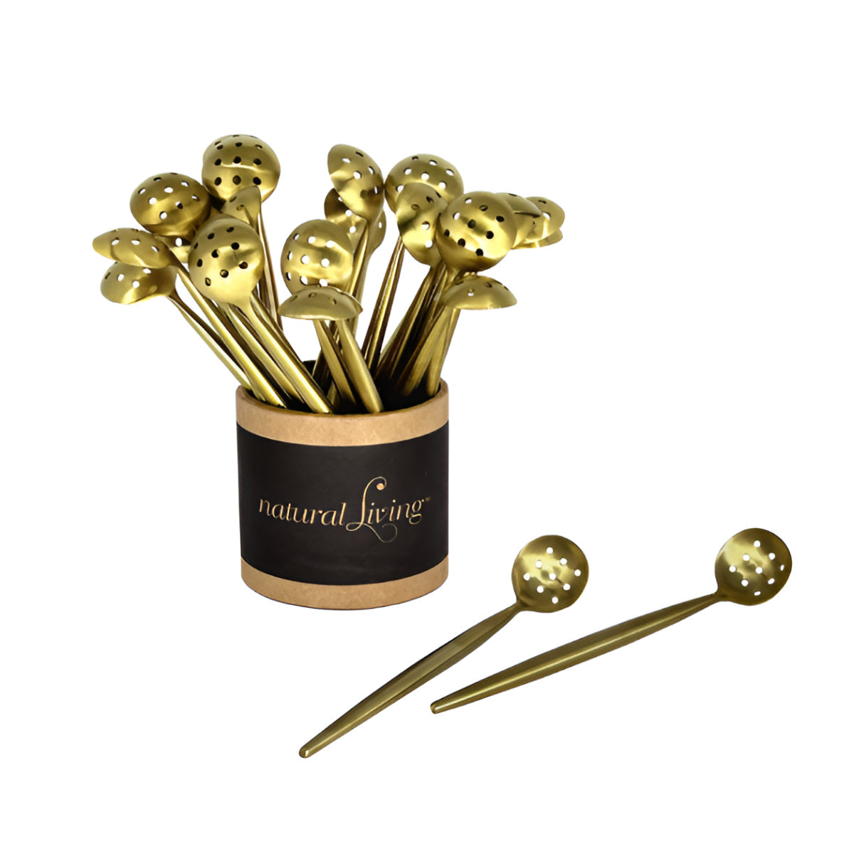 Natural Living Golden Olive Spoon Natural Living by Kitchen Niche