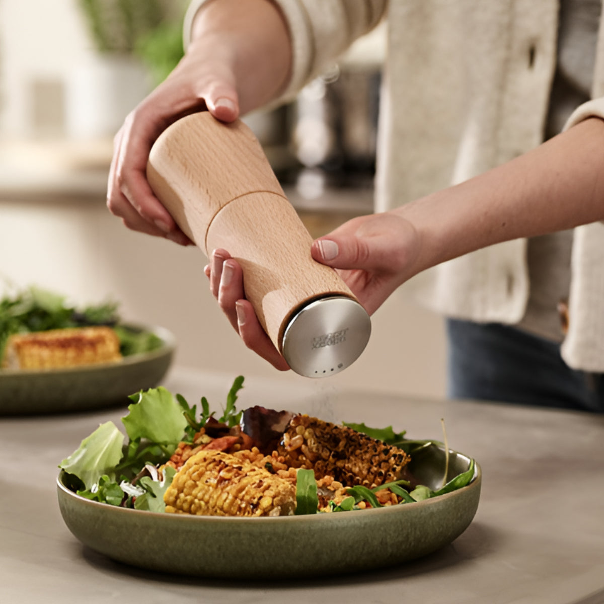 Joseph Joseph Milltop No-Spill Pepper Mill Joseph Joseph by Kitchen Niche