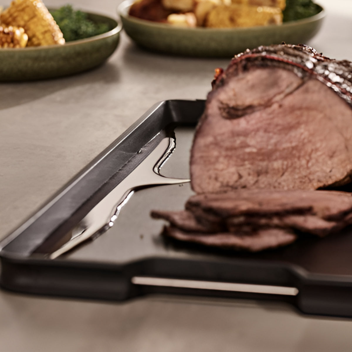 Joseph Joseph Black Cut & Carve Plus Multi-Fuction Chopping Board Joseph Joseph by Kitchen Niche