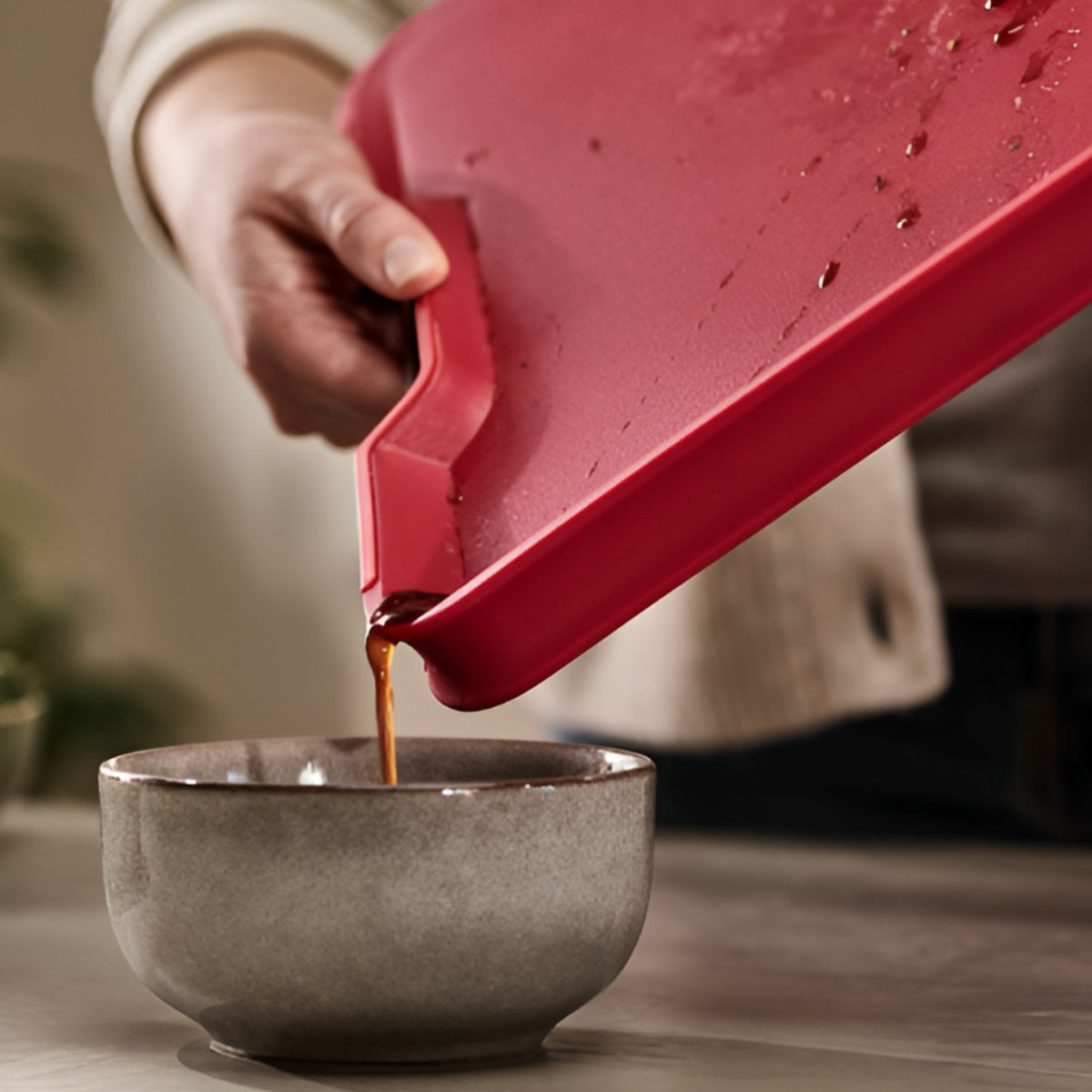 Joseph Joseph Red Cut & Carve Plus Multi-Fuction Chopping Board Joseph Joseph by Kitchen Niche