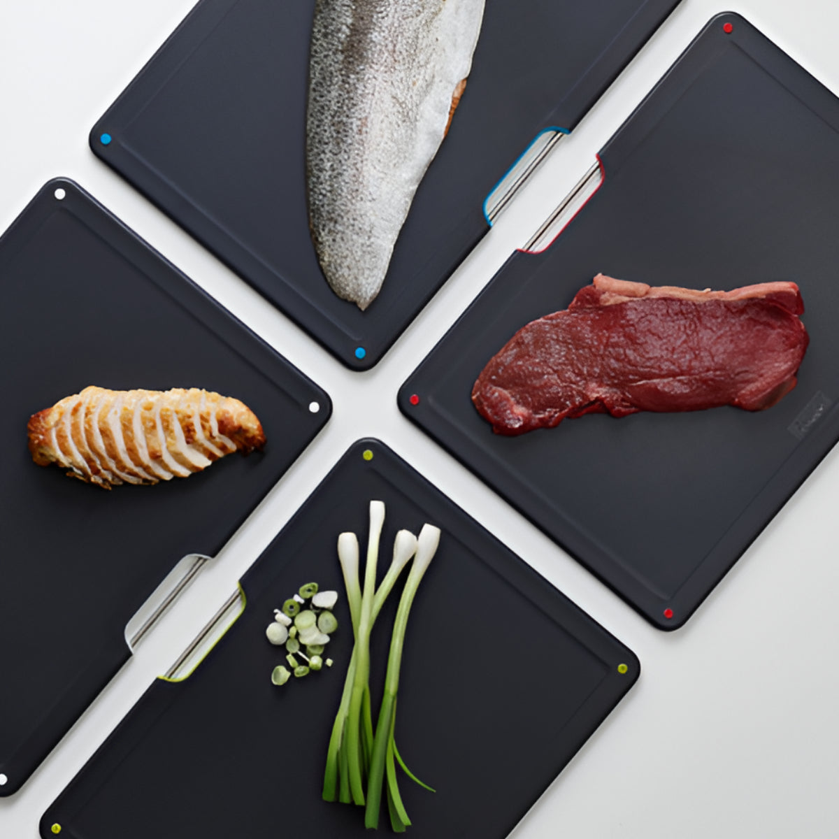 Joseph Joseph Steel Cutting Board Set Joseph Joseph by Kitchen Niche