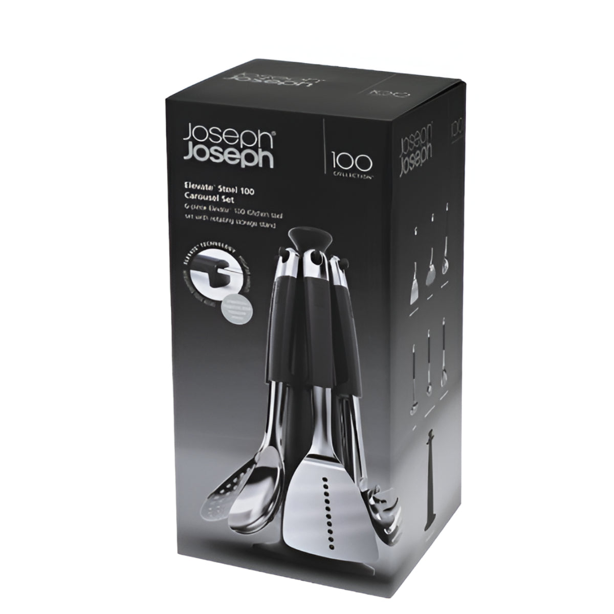 Joseph Joseph Elevate 100 Steel Kitchen Tool Carousel Set Joseph Joseph by Kitchen Niche