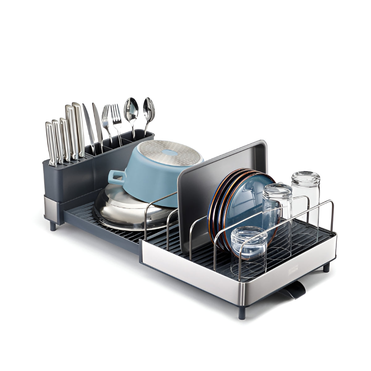 Joseph Joseph Extend Max Steel Dish Rack Joseph Joseph by Kitchen Niche