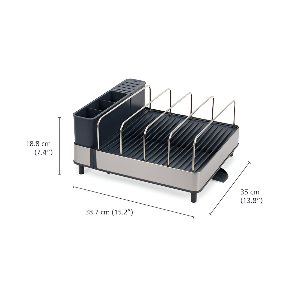 Joseph Joseph Extend Max Steel Dish Rack Joseph Joseph by Kitchen Niche