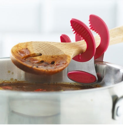 Trudeau Flex Stainless Steel Silicone Pot Clip by Kitchen Niche