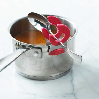 Trudeau Flex Stainless Steel Silicone Pot Clip by Kitchen Niche