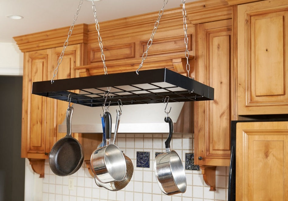 Fox Run Rectangular Pot Rack by Kitchen Niche