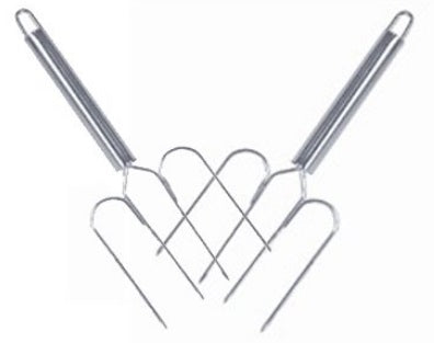 Fox Run Set of 2 Poultry / Roast Lifter by Kitchen Niche