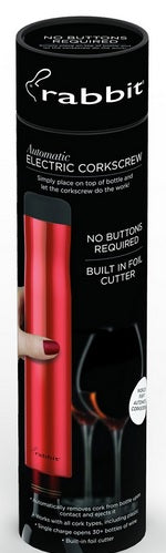 Metrokane Rabbit Automatic Electric Rechargeable Corkscrew