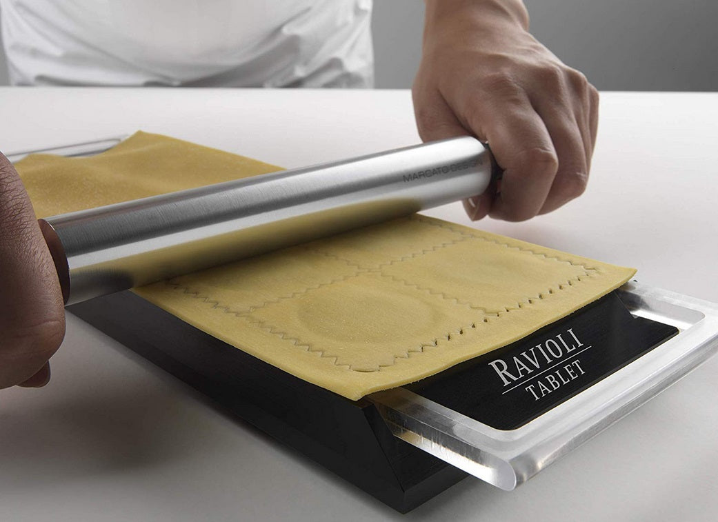 Marcato Black Ravioli Tablet Ravioli Maker by Kitchen Niche