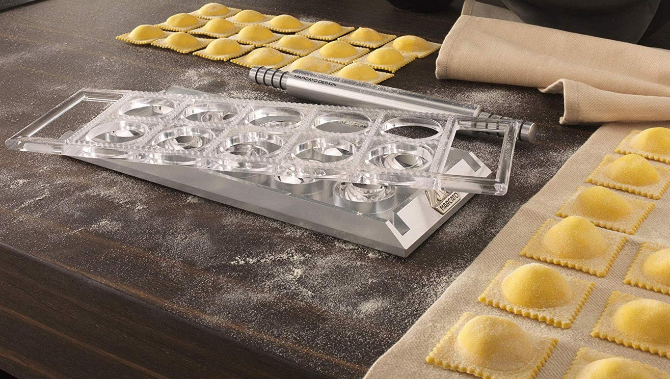 Marcato Silver Ravioli Tablet Ravioli Maker by Kitchen Niche