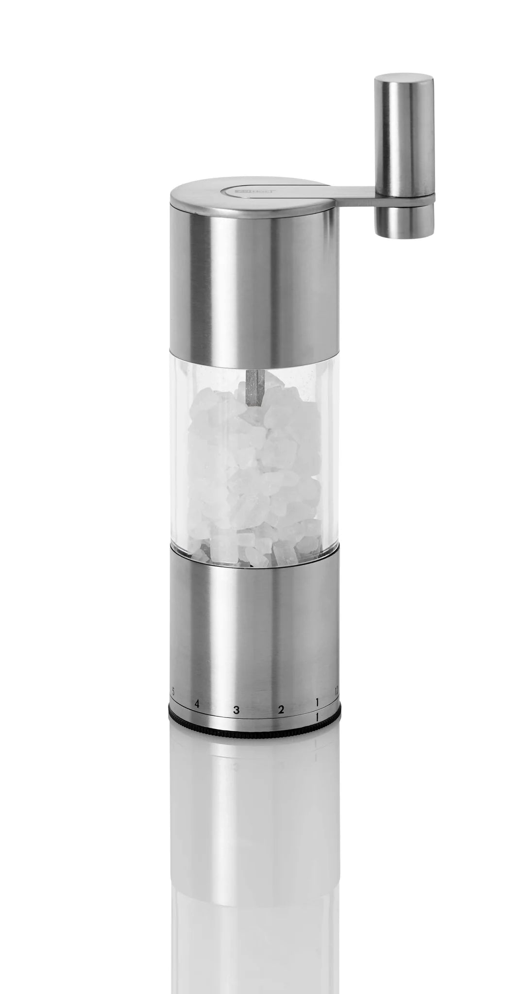AdHoc Select Geared Stainless Steel Pepper / Salt Mill – 8" / 20 cm by Kitchen Niche