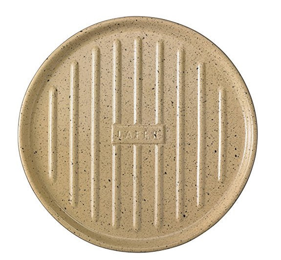 Romertopf Lafer BBQ Pizza & Grilling Dish with Ridges by Kitchen Niche