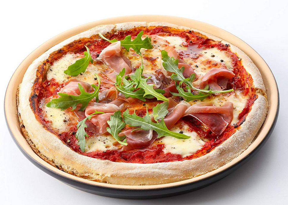 Romertopf Lafer BBQ Pizza & Grilling Dish with Unglazed Surface by Kitchen Niche