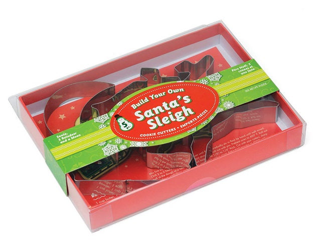 Fox Run Santa's Sleigh Cookie Cutter Set by Kitchen Niche