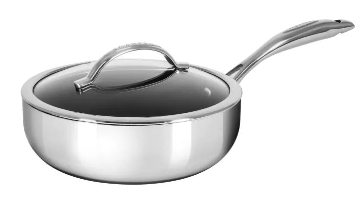 Scanpan HaptIQ Deep Saute Pan with Lid 10.25&quot; by Kitchen Niche