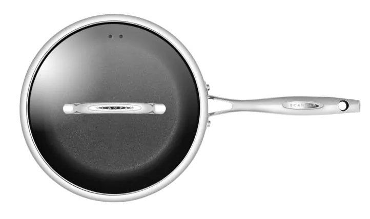 Scanpan HaptIQ Deep Saute Pan with Lid 10.25" by Kitchen Niche