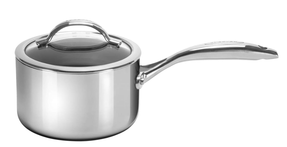 Scanpan HaptIQ Saucepan with Lid 1.8L / 2qt by Kitchen Niche