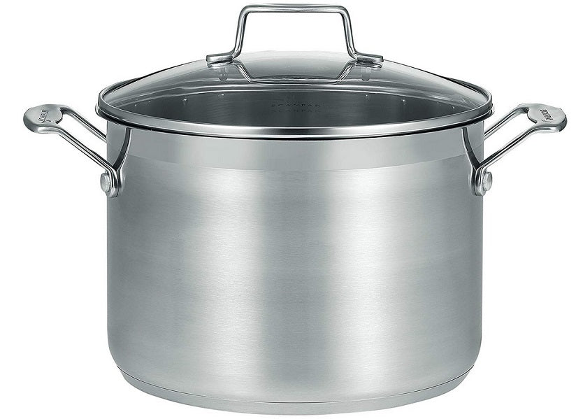 Scanpan Impact 7.2 L Stainless Steel Stock Pot by Kitchen Niche