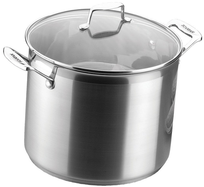 Scanpan Impact 7.2 L Stainless Steel Stock Pot by Kitchen Niche
