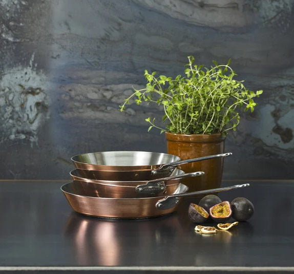 Scanpan Maitre D'Induction Copper Fry Pan 26cm / 10.25" by Kitchen Niche