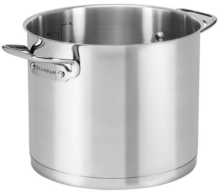 Scanpan Techniq 6.8 L Stainless Steel Stock Pot by Kitchen Niche