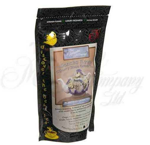 Metropolitan Tea Company Loose Sencha Kyoto Cherry Rose Tea by Kitchen Niche