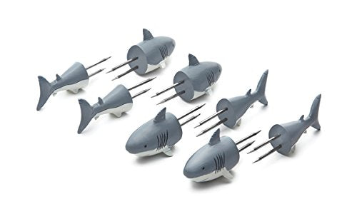 Outset Set of 8 Shark Corn Holders by Kitchen Niche