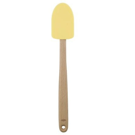 Wooden Silicone Spoon Spatula Lemon Chiffon by Kitchen Niche