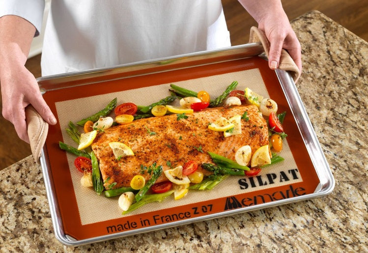 Silpat Full Size 24.5" x 16.5" Non-Stick Silicone Baking Mat by Kitchen Niche