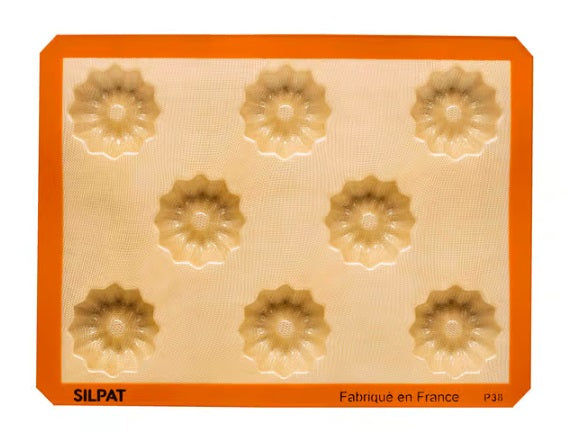 Silpat Silicone Mini Fluted Cake Mold by Kitchen Niche