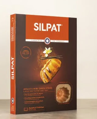 Silpat Silicone Mini Fluted Cake Mold by Kitchen Niche