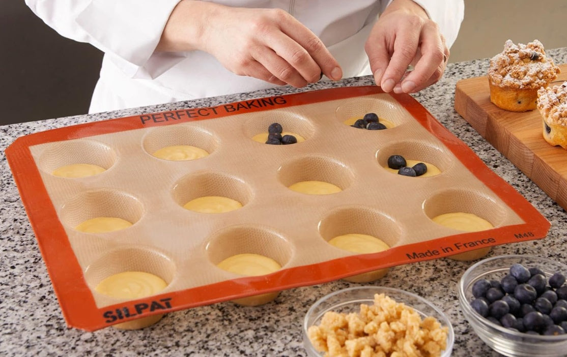 Silpat Classic Silicone Muffin Mold by Kitchen Niche