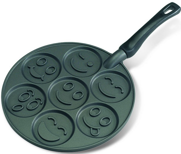 Nordic Ware Smiley Face Pancake Pan by Kitchen Niche