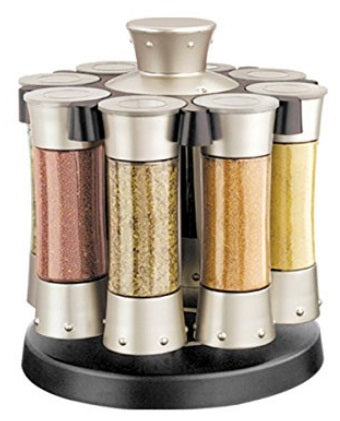 KitchenArt Professional Elite Auto-Measure Spice Carousel by Kitchen Niche