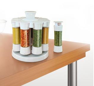 KitchenArt Elite Auto-Measure Spice Carousel by Kitchen Niche