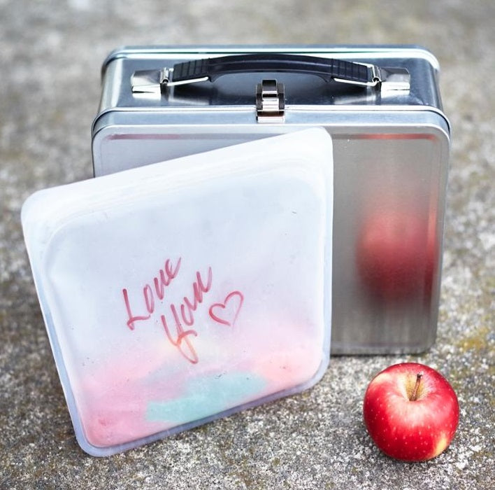 Stasher Reusable Sandwich Bag Clear by Kitchen Niche