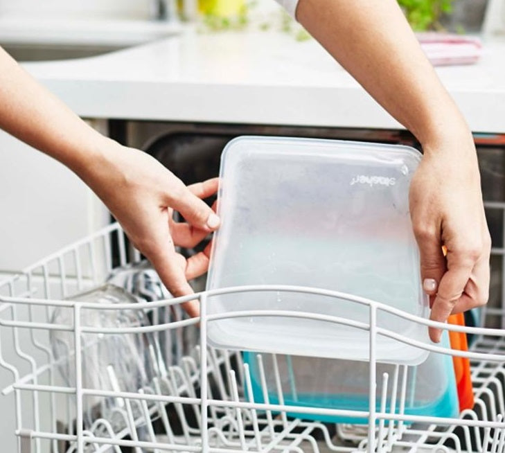 Stasher Orange Reusable Storage Bag by Kitchen Niche