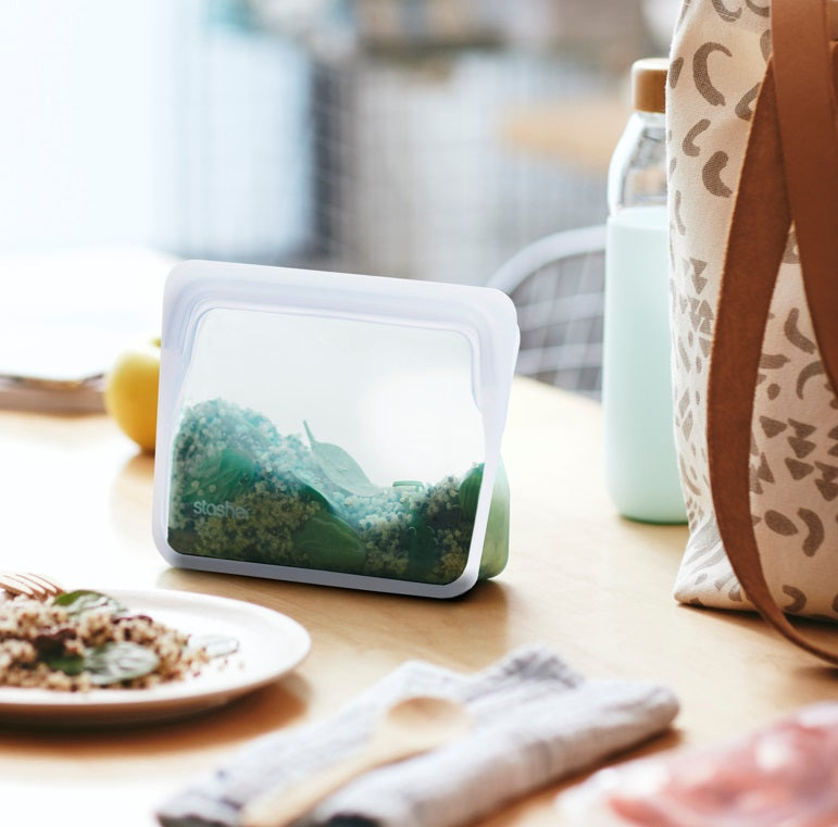 Stasher Reusable Mini Stand-Up Storage Bag by Kitchen Niche