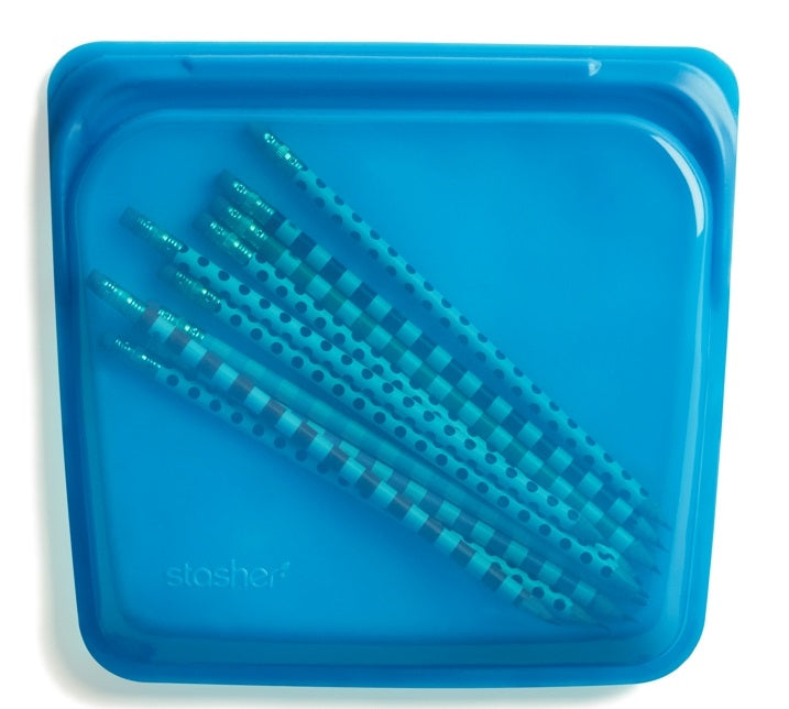 Stasher Reusable Sandwich Bag Blueberry by Kitchen Niche