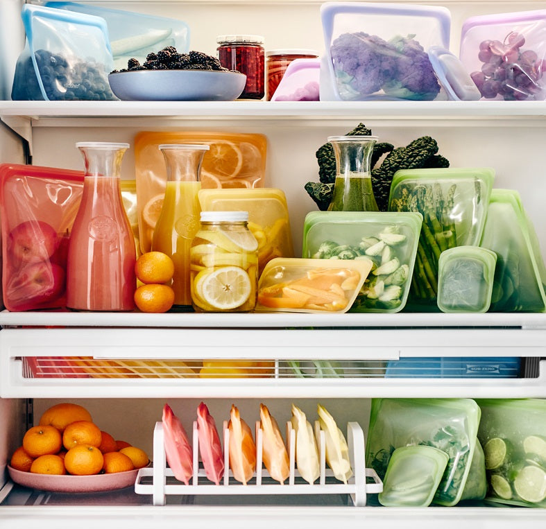 Stasher Reusable Sandwich Bag Rainbow Purple by Kitchen Niche